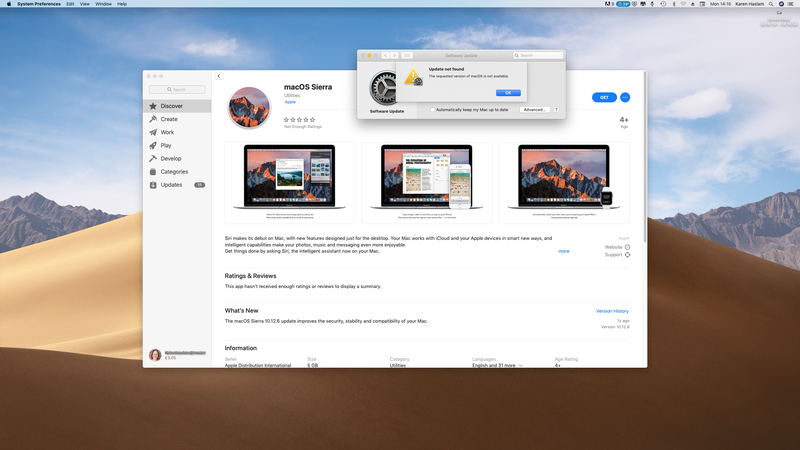 Mac App Store Wont Download El Capitan